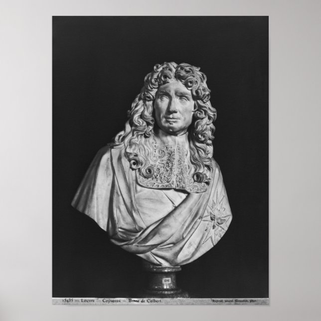 Poster Buste de Jean-Baptiste Colbert de Torcy (Devant)