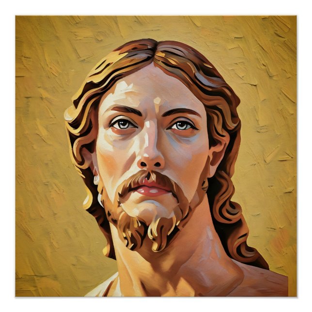Poster BUSTE DU CHRIST SAUVEUR par MICHELANGELO 2026_ (Devant)