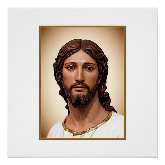 Poster BUSTE DU CHRIST SAUVEUR par MICHELANGELO 2026 (Devant)