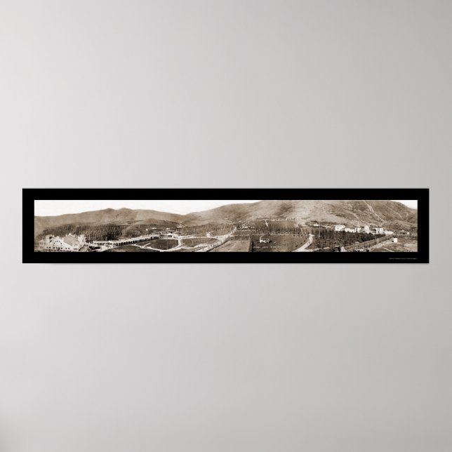 Poster Butte MT Gardens Photo 1914 (Devant)