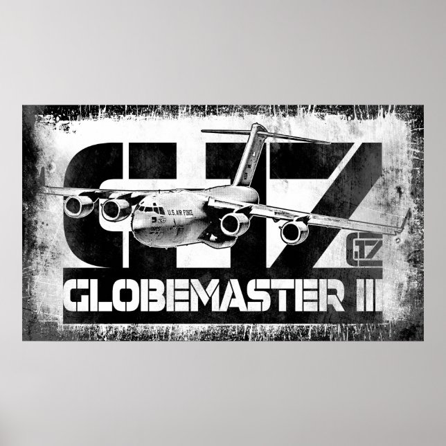 Poster C-17 Globemaster III (Devant)