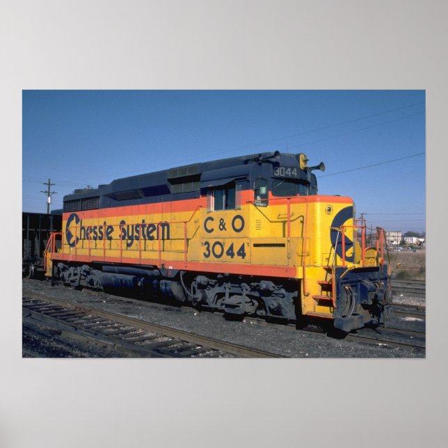 POSTER C&O EMD GP-30 (Devant)