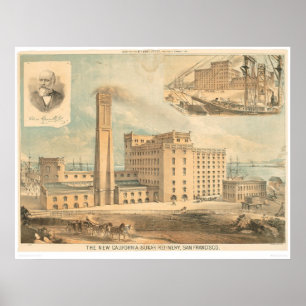 Poster CA. Raffinerie de sucre (1192A)