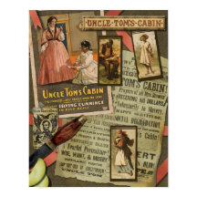 Poster Cabine de l'oncle vintage Tom - Choisissez