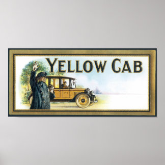 Poster Cabine jaune