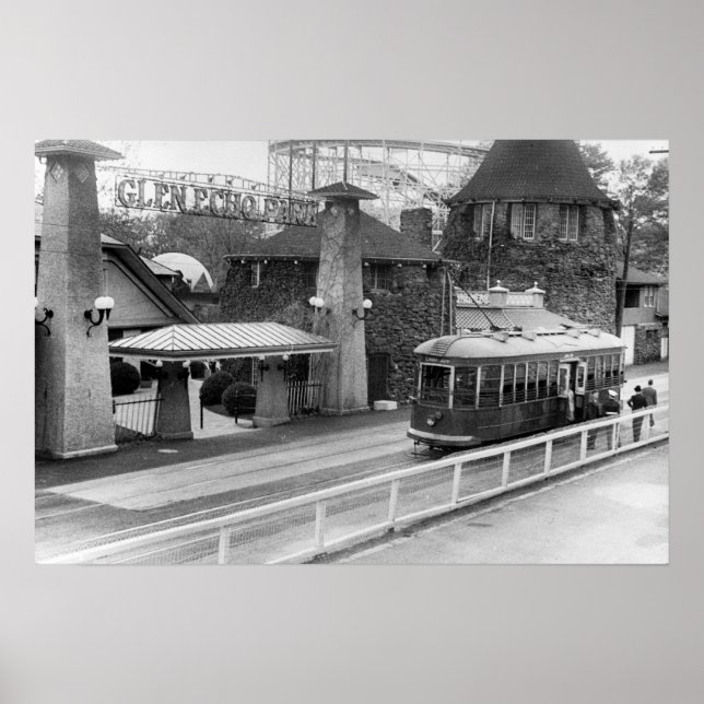 Poster Cabine John Streetcar, années 1930 (Devant)