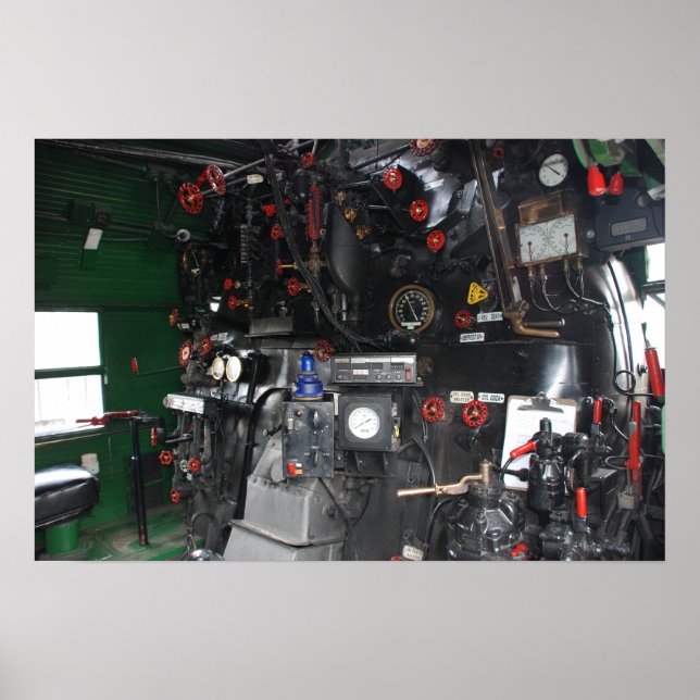 Poster Cabine Union Pacifique 844 (Devant)