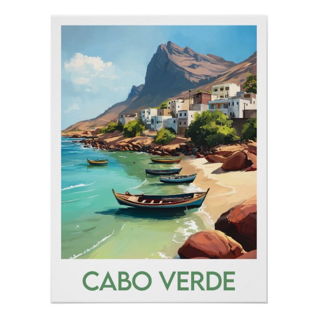 Poster Cabo Verde (Devant)