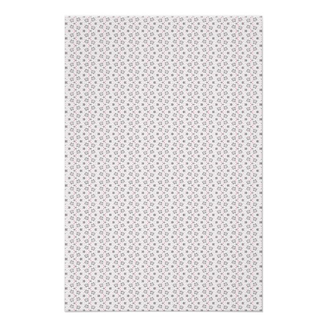 Poster Cadeau de chat | Motif de chat mignon Arrière - pl (Devant)