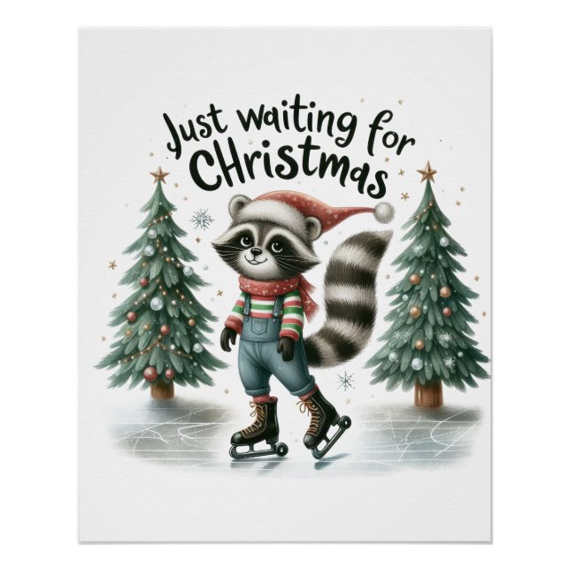 Poster Cadeau de Noël (Devant)