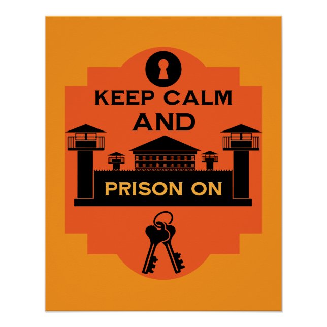 Poster Cadeau de visite de prison (Devant)