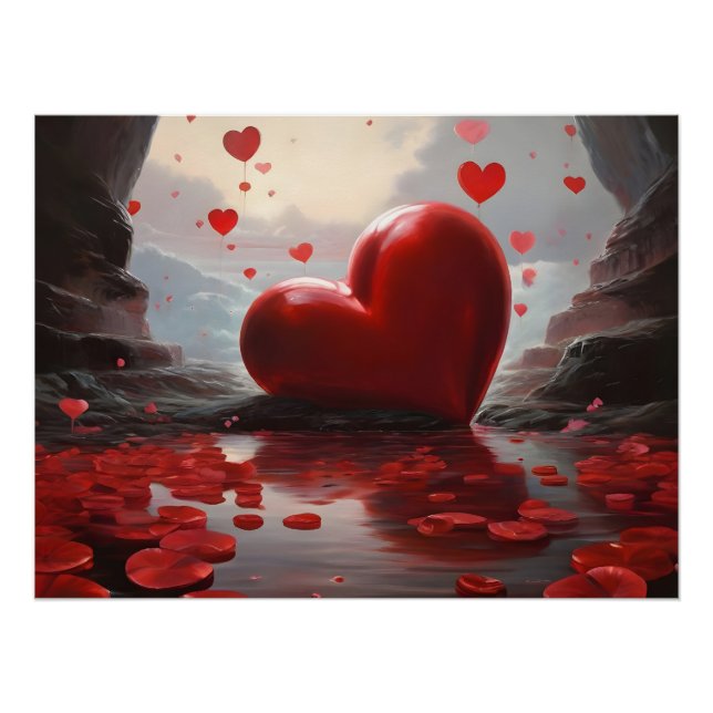 Poster , cadeau pour amie, décoration murale (Devant)