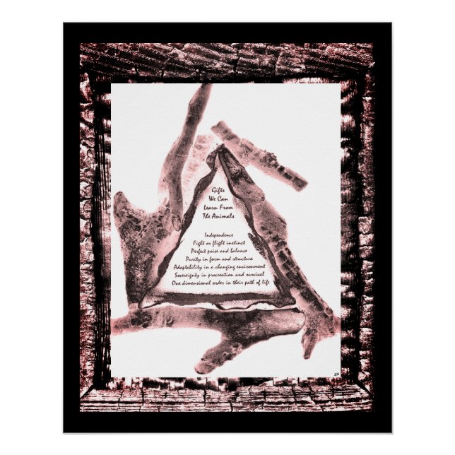 Poster Cadeaux D'Animaux (Devant)