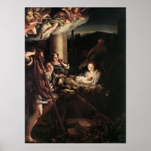 Poster Cadeaux de crèches pour Noël