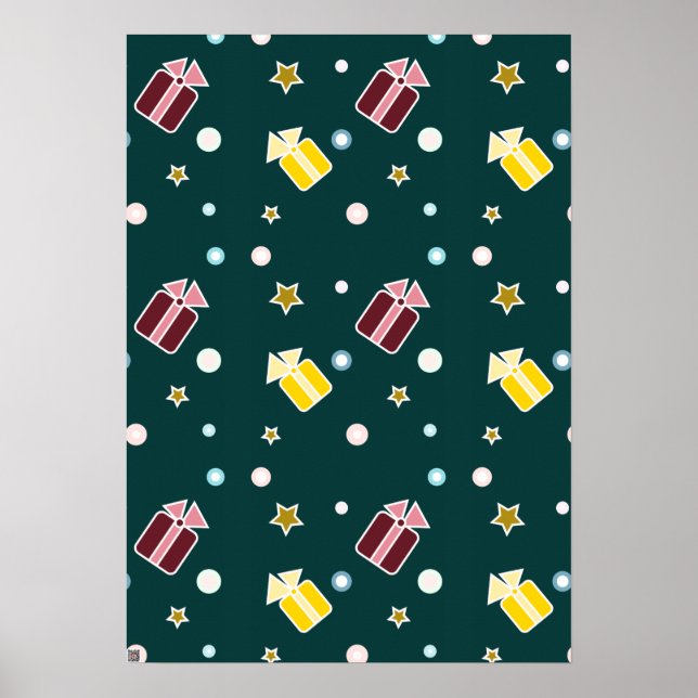 Poster Cadeaux de Noël (Devant)