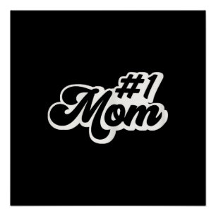 Poster Cadeaux pour maman pour les femmes cœur fête des m