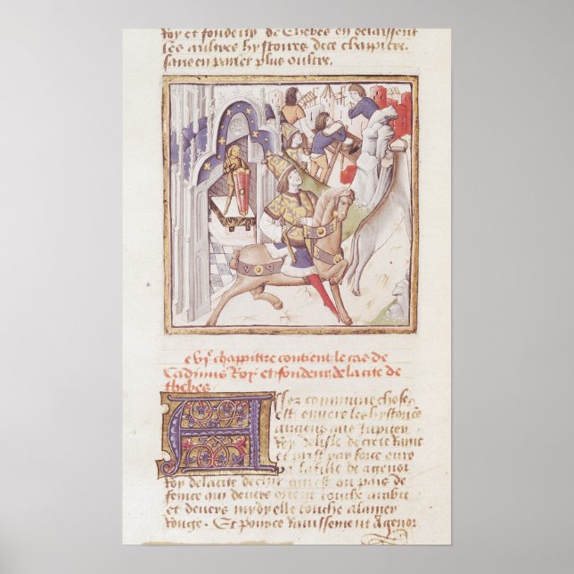 Poster Cadmus, fondateur de Thèbes (Devant)