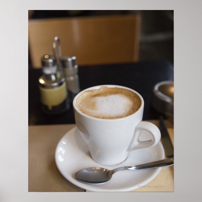 Poster CafÃÂ© Crème (Devant)