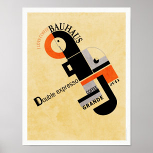 Poster Café Bauhaus