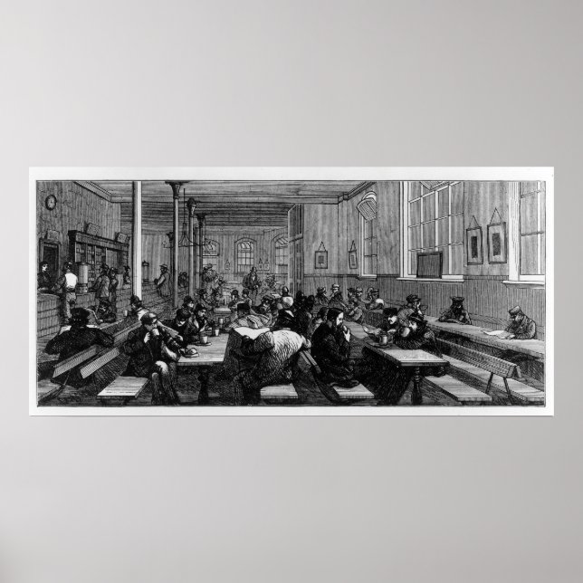 Poster Café de l'homme de travail (Devant)