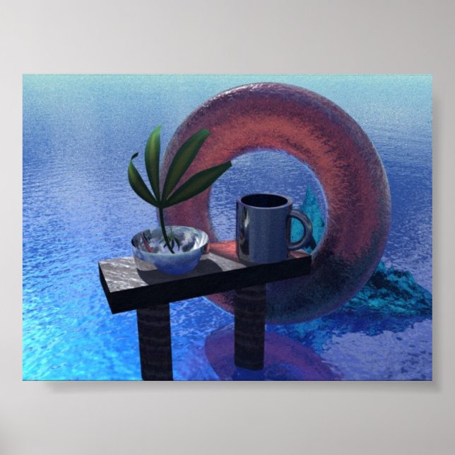 Poster Café du matin (Devant)