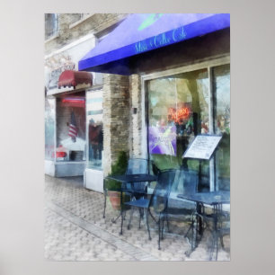 Poster Café Et Musique