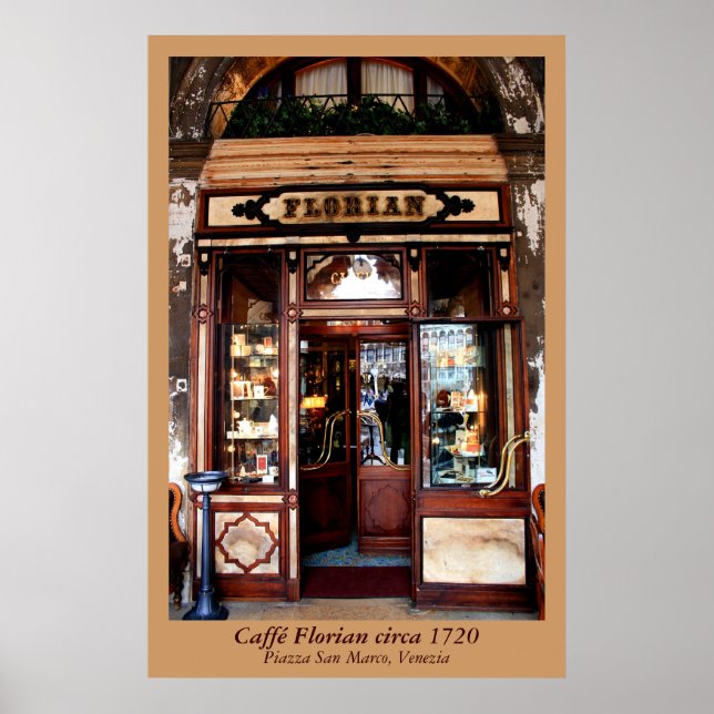 Poster Café Florian (Devant)