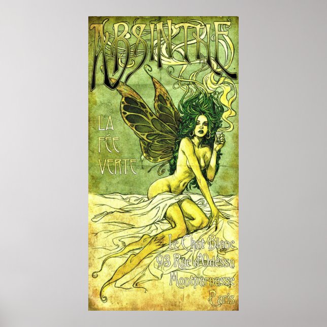 Poster café français c1885 (Devant)