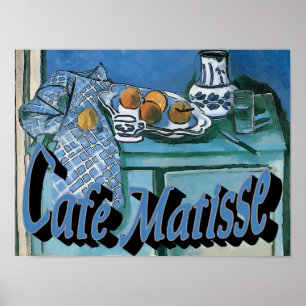 Poster Cafe MAtisse Abstrait
