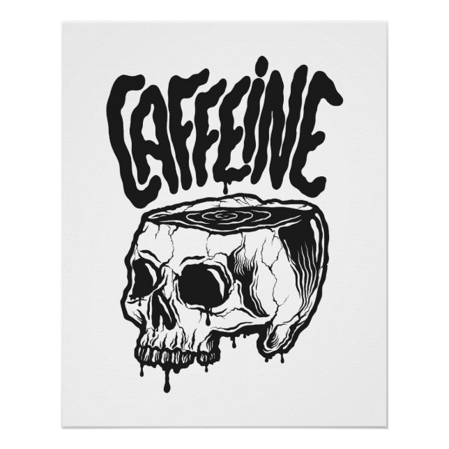Poster Caffeine (Devant)