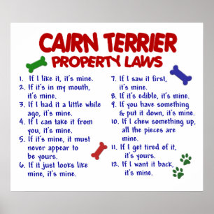 POSTER CAIRN TERRIER PL2