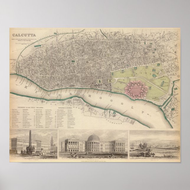 Poster Calcutta (Devant)