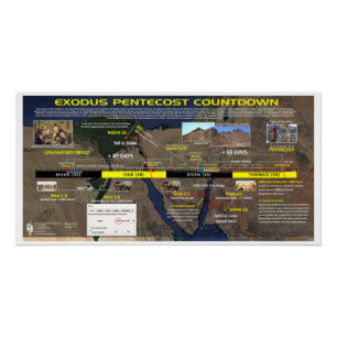 Poster Calendrier Exodus Pentecôte