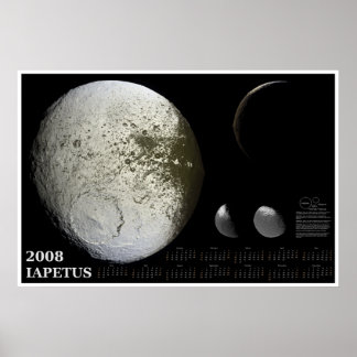 Poster Calendrier Iapetus 2008