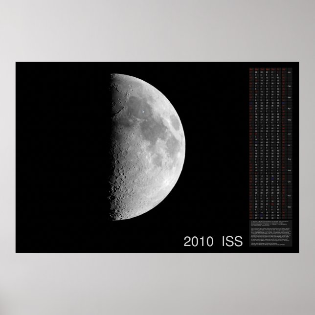 Poster Calendrier ISS 2010 (Devant)