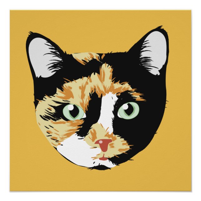Poster Calico Cat Bonita (Devant)