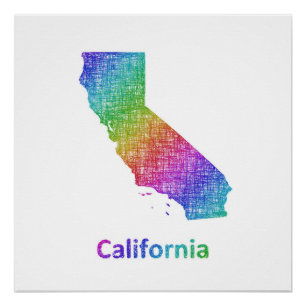 Poster Californie