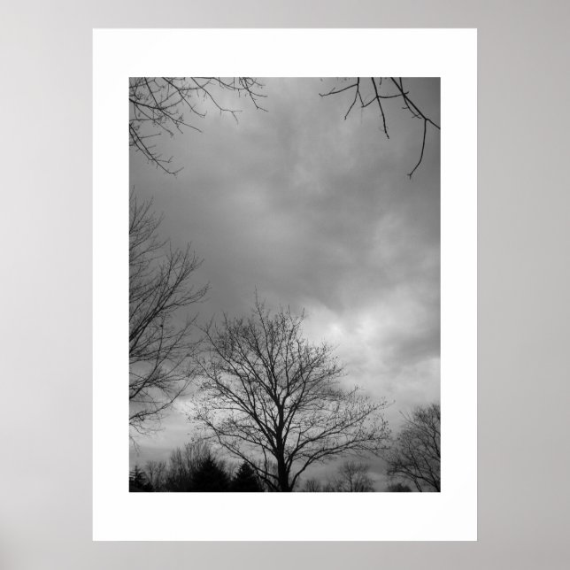 Poster Calme avant la toile de tempête (Devant)