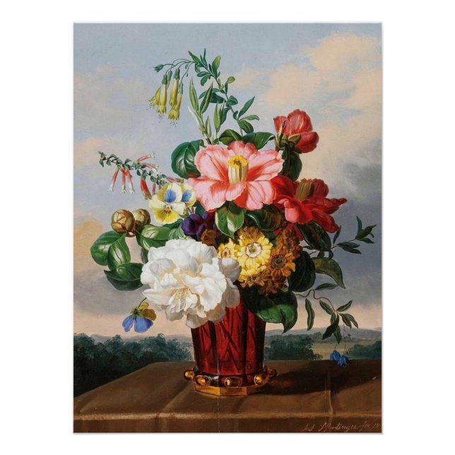 Poster Camellias Fête Florale Pour Vos Yeux (Devant)