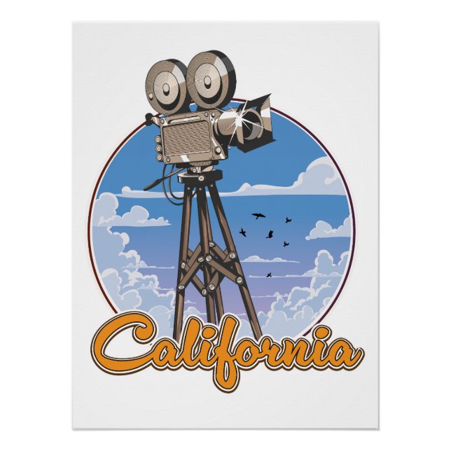 Poster Caméra cinématographique californienne (Devant)