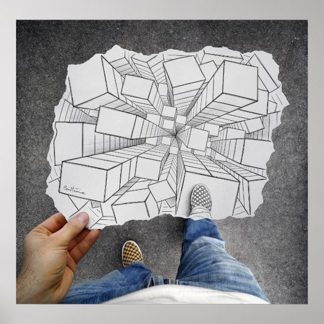 Poster Caméra Crayon Vs - Vertigo (Devant)