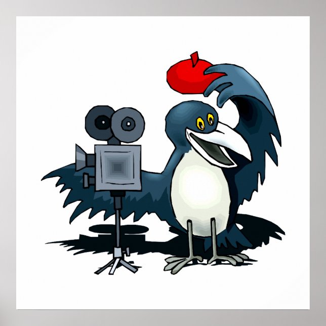 Poster Cameraman Crow (Devant)