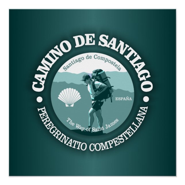 Poster Camino de Santiago (Devant)