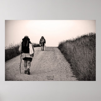 Poster Camino de Santiago