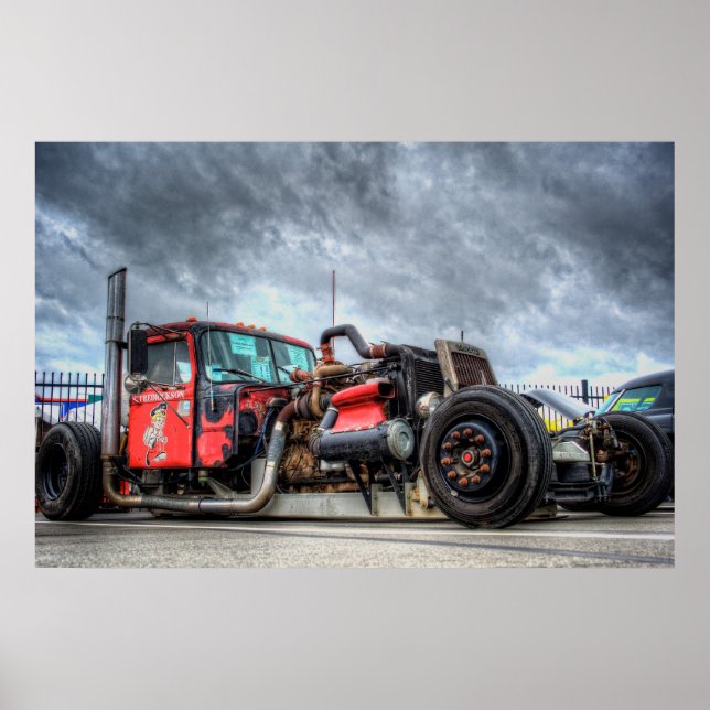 Poster Camion à rats extrêmes (Devant)