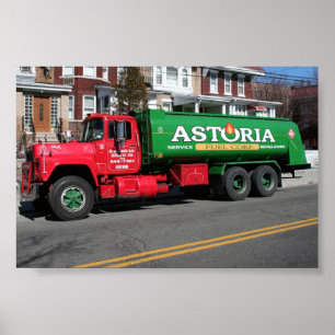 Poster Camion Astoria Fuel Oil
