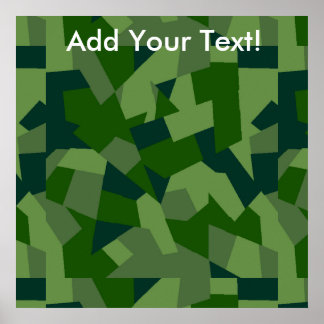 Poster Camo Grassy