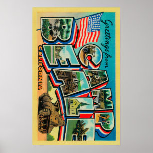 Poster Camp Beale, la Californie - grandes scènes de