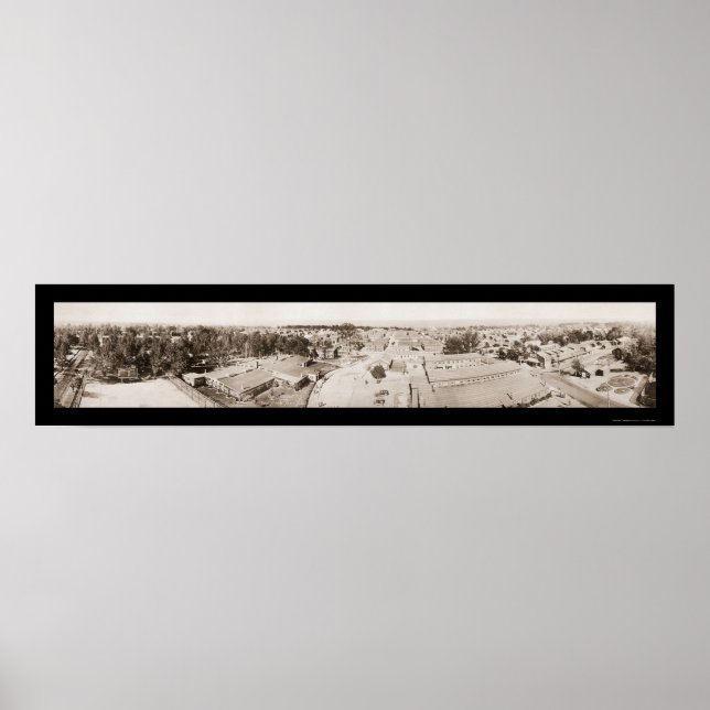 Poster Camp Merritt NJ WWI Photo 1919 (Devant)