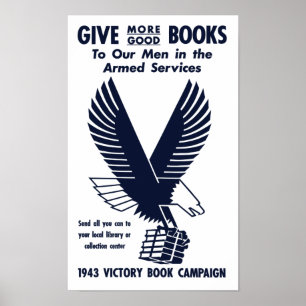 Poster Campagne 1943 de livre de victoire -- 2ÈME GUERRE